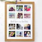 Personalised Father's Day Photo Collage